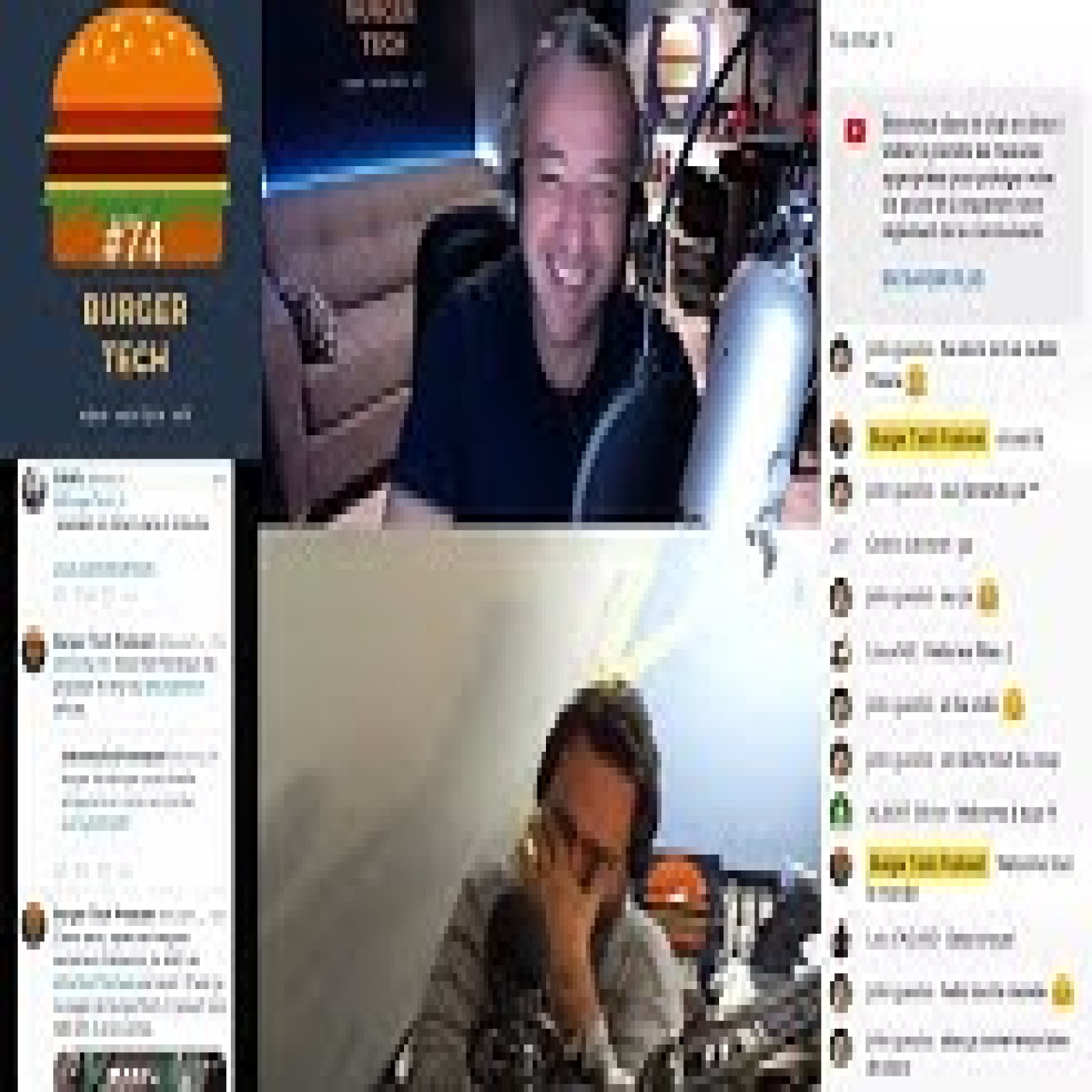 Burger Tech actualité tech enchaînant anecdotes et digressions